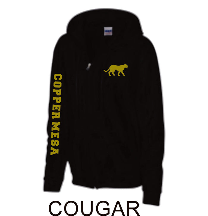 CME Zip Up Hoodie-2 Designs- Matte or Glitter
