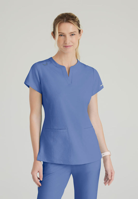 Coast Top - Ciel Blue - Grey's Anatomy Scrubs
