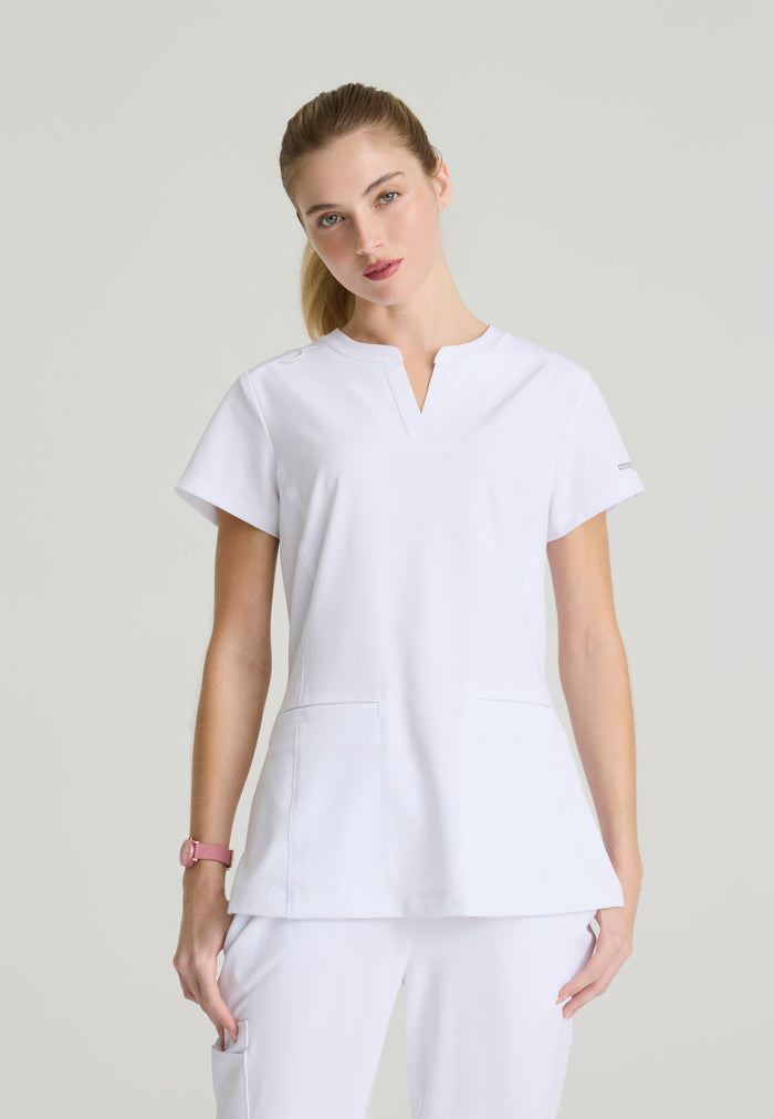 Coast Top - White - Grey's Anatomy Scrubs