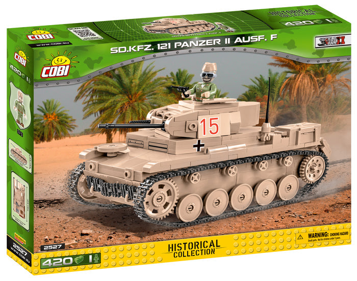Cobi-2527-Sd.Kfz.121 Panzer II Ausf. F(420pcs)
