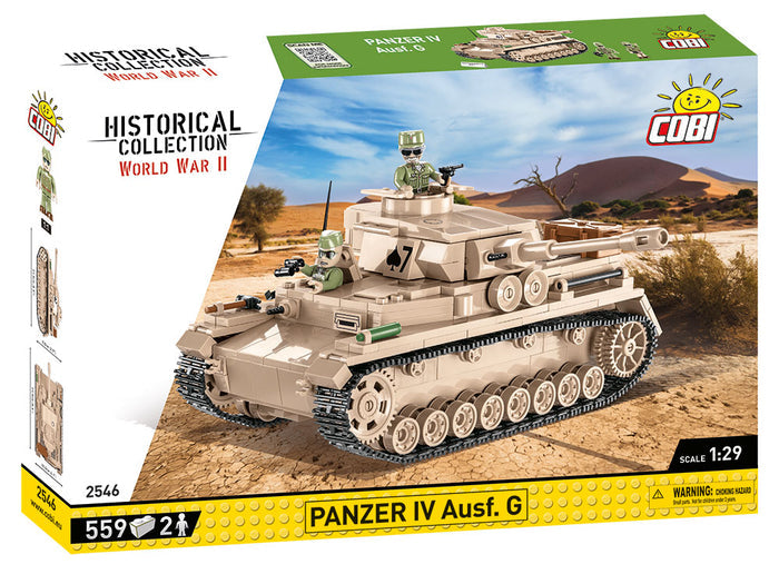 COBI 2546 Armored Car IV Ausf.g Ein Middle German Tank Construction(559PCS)