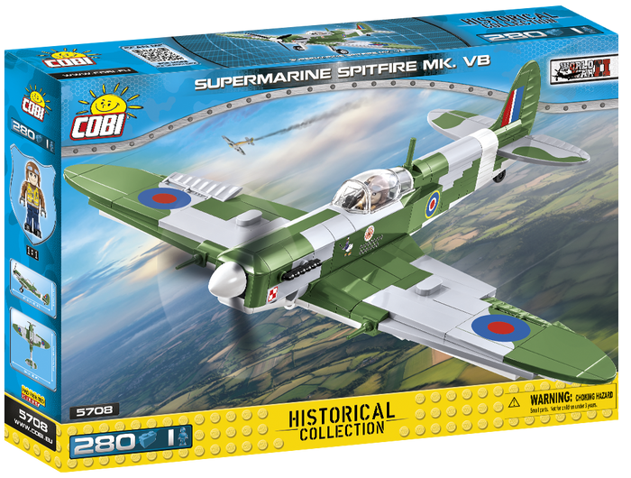 Cobi-5708- Supermarine Spitfire MK. VB(710pcs)
