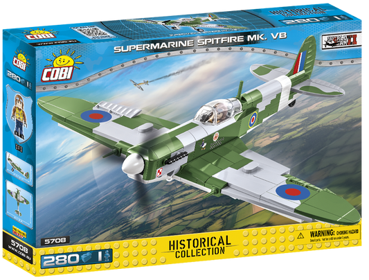 Cobi-5708- Supermarine Spitfire MK. VB(710pcs)