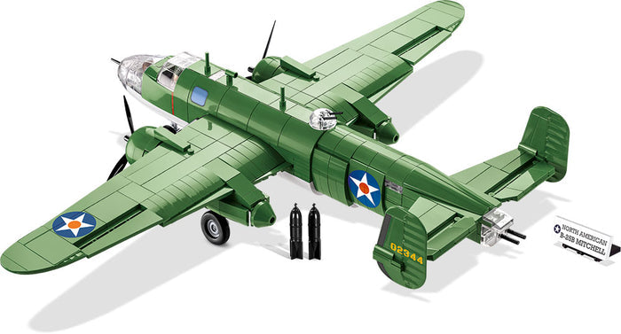 Cobi-5713-NORTH AMERICAN B-25B MITCHELL B-25B(710pcs)