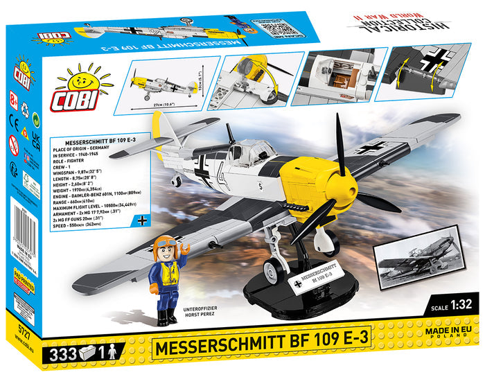COBI 5727 Messerschmitt BF 109 E-2 (325PCS)