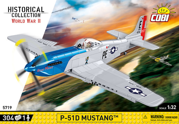 COBI WW2 5719 - P-51D Mustang(292PCS)