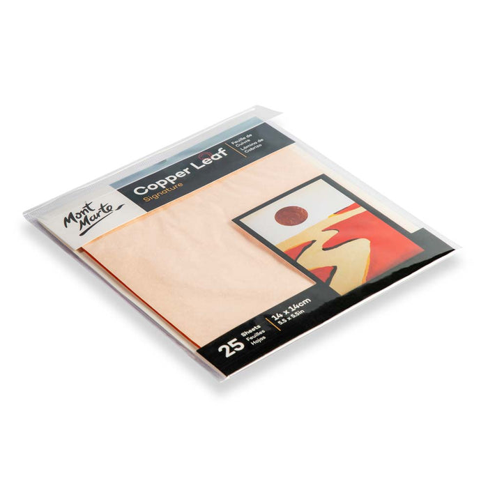 Copper Leaf Signature 14 x 14cm (5.5in) 25 Sheet