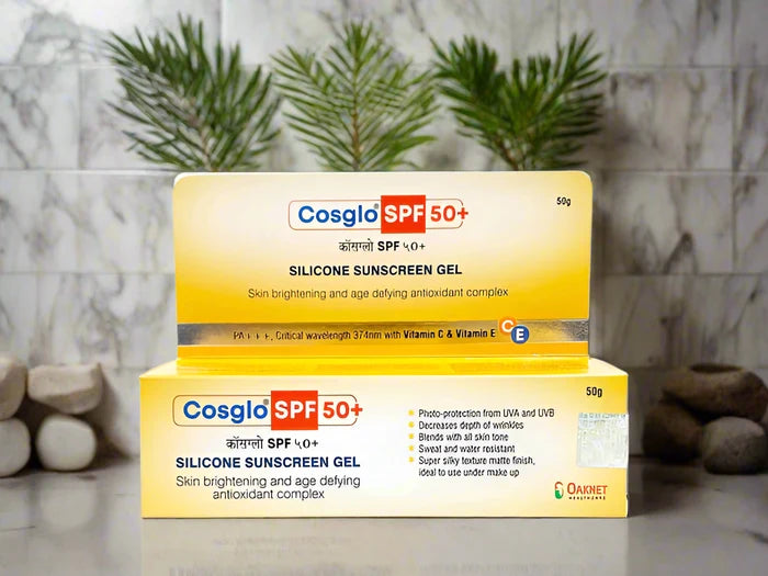 Cosglo Silicone Sunscreen Gel SPF 50+