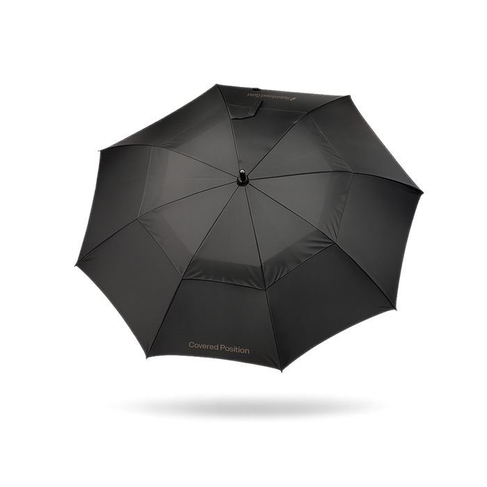 Covered Position golf umbrella