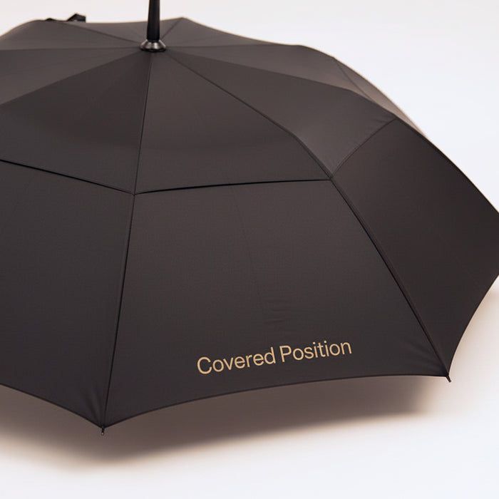 Covered Position golf umbrella