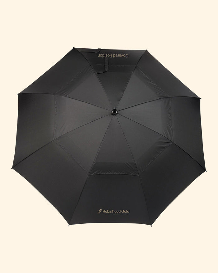 Covered Position golf umbrella