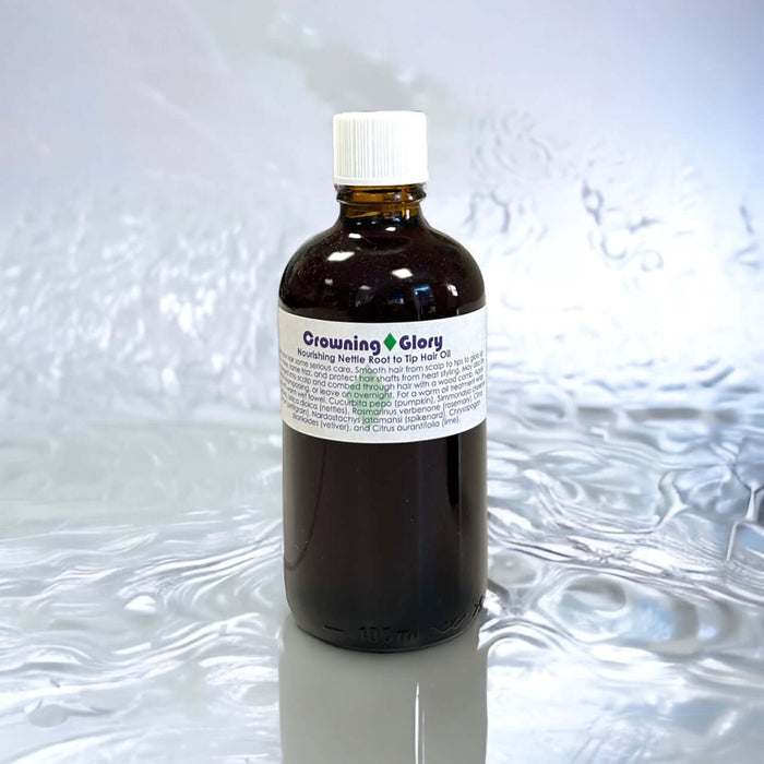 Crowning Glory Hair Oil - Living Libations-Live in the Light Naturally Ltd