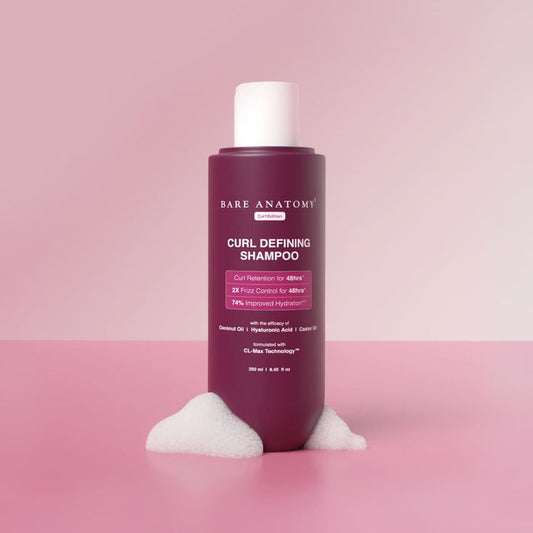 Curl Defining Shampoo With Hyaluronic Acid, Coconut Oil & Castor Oil - 250 ml