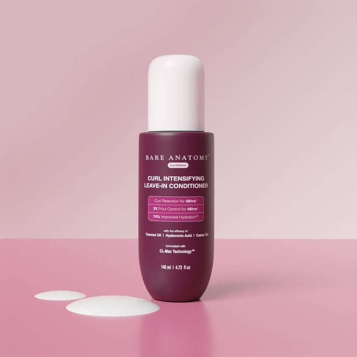 Curl Intensifying Leave-In Conditioner With Hyaluronic Acid, Shea Butter and Coconut Oil - 140 ml