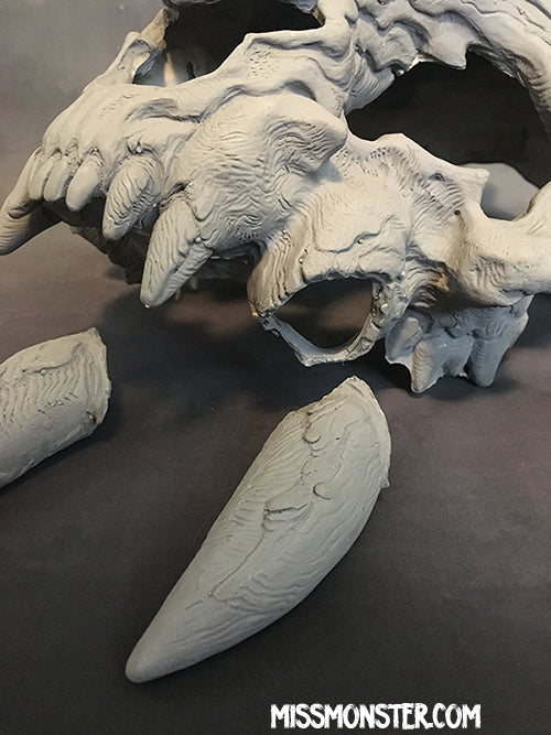 CUSTOM LISTING-FATALIS HELM BLANK MASK KIT- PREORDER-  *** 4-8 WEEK WAIT***
