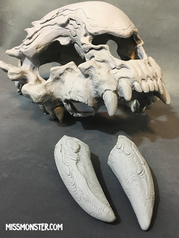 CUSTOM LISTING-FATALIS HELM BLANK MASK KIT- PREORDER-  *** 4-8 WEEK WAIT***