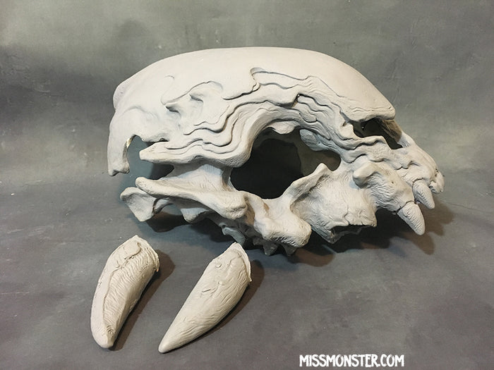 CUSTOM LISTING-FATALIS HELM BLANK MASK KIT- PREORDER-  *** 4-8 WEEK WAIT***