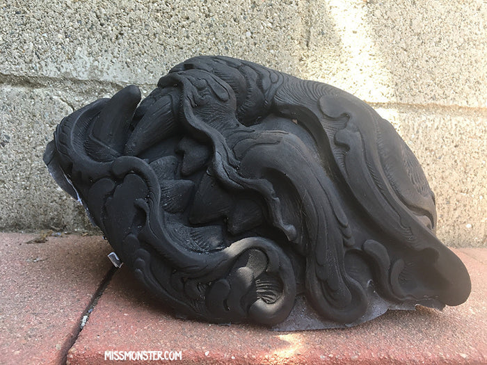 CUSTOM LISTING !!!!! PANTHER MASK BLANK PRE-ORDER- ONYX EDITION  ** 3-8 WEEK WAIT**