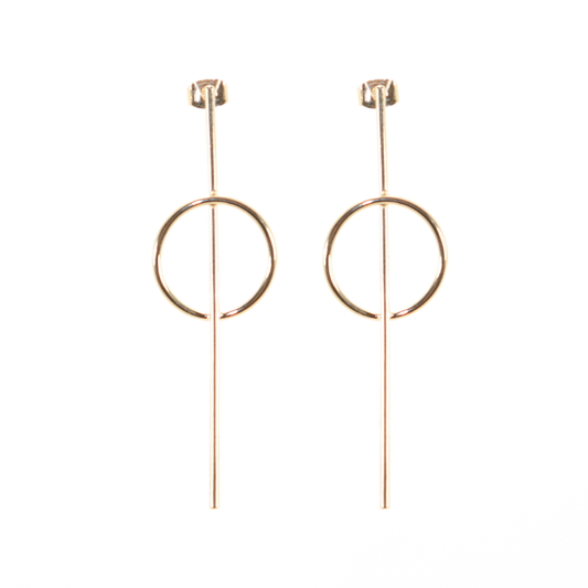Dancing Queen Studs-Silver