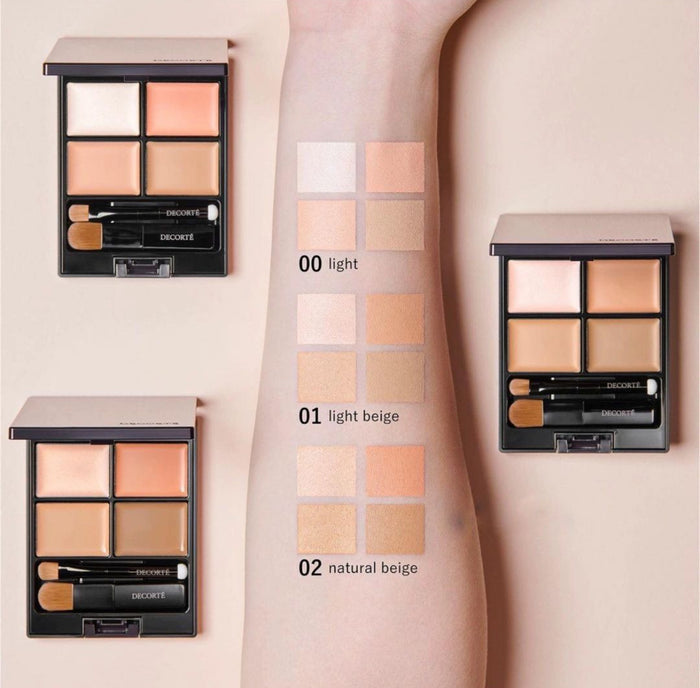 DECORTE one Perfecting Palette 四色遮瑕修容盤 TONE PERFECTING PALETTE