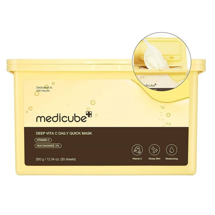 DEEP VITA C DAILY QUICK MASK - Set 30 De Masti Cu 2% Vitamina C - skinseen.ro