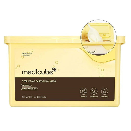 DEEP VITA C DAILY QUICK MASK - Set 30 De Masti Cu 2% Vitamina C - skinseen.ro