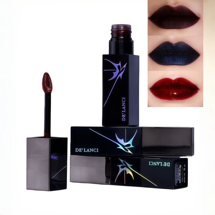 DE'LANCI Otherworldly Gothic Airy Matte & Mirror Lip Gloss T5432
