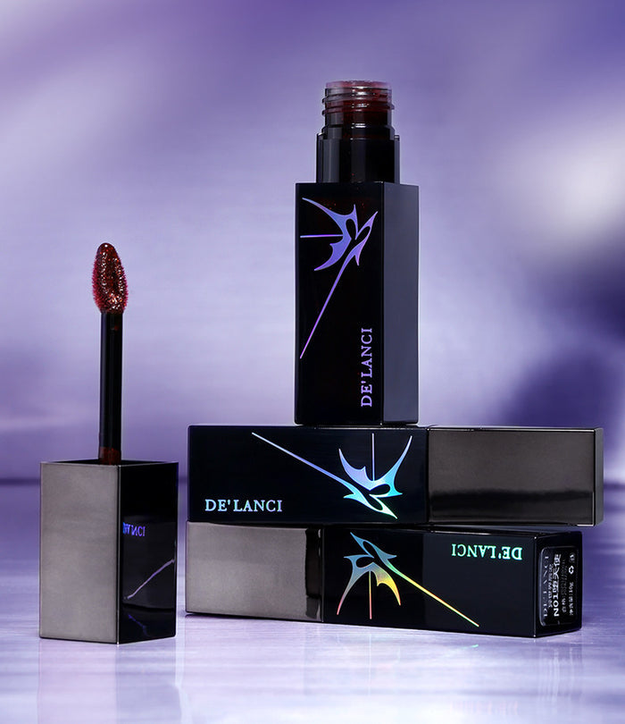 DE'LANCI Otherworldly Gothic Airy Matte & Mirror Lip Gloss T5869