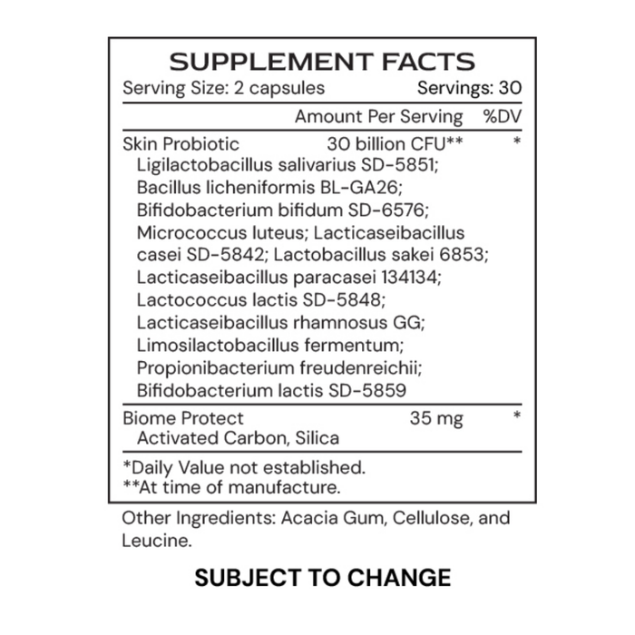Derma µBiomic (formerly SKIN BYOME) by Alimentum Labs