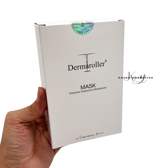 Dermaroller 玻尿酸面膜10片IntensiveHyaluronic Moisturizer MASK 蠶絲面膜十片裝