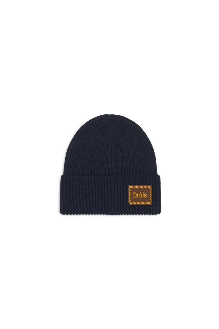 Drôle de Monsieur - Le Bonnet Laine - Navy - Accessoires - E - BN104 - WO007 - NY