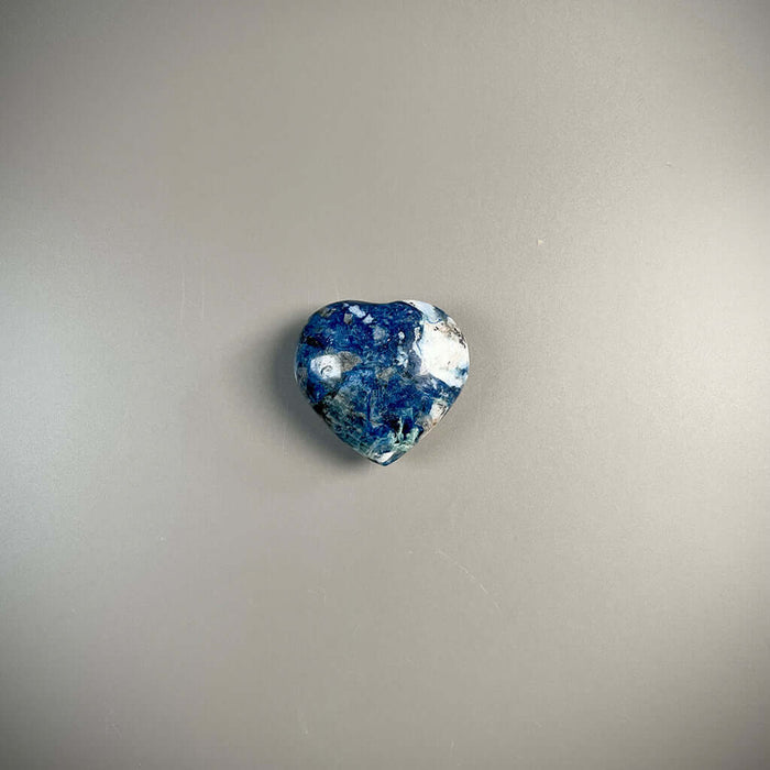Dumortierite Crystal Hearts