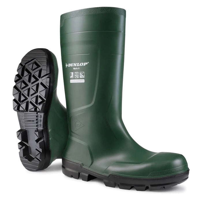Dunlop Work-It Safety Pvc Wellington Steel Toe + Midsole - NB2KL01