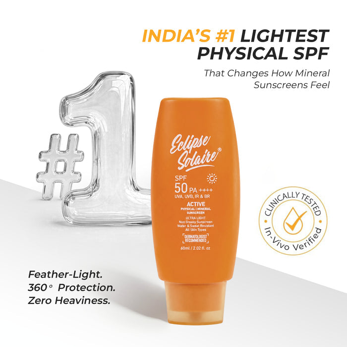 Eclipse Solaire Active Sunscreen SPF 50 PA+++