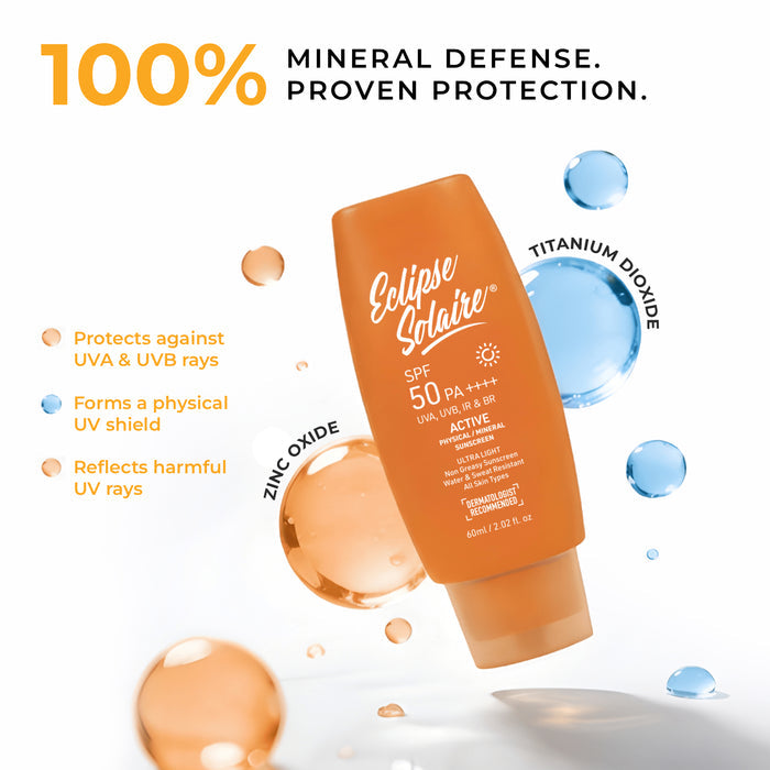 Eclipse Solaire Active Sunscreen SPF 50 PA+++