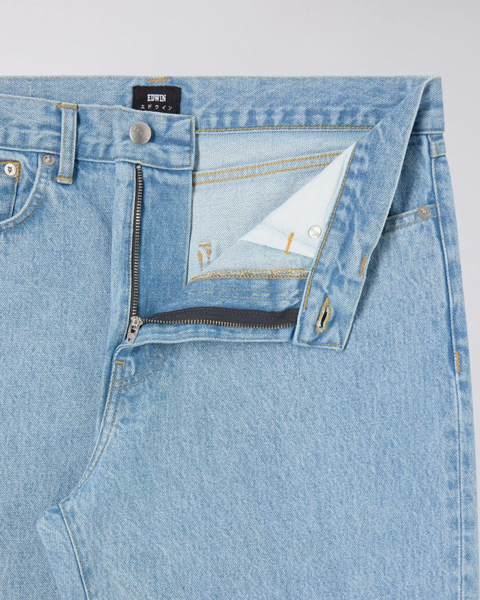 Edwin - Cosmos Pant - Blue - Mid Bleach Wash-Pantalons et Shorts-I032556_01_J9