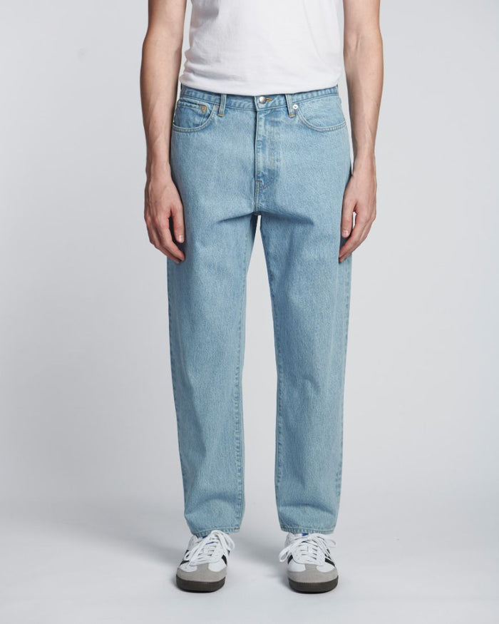 Edwin - Cosmos Pant - Blue - Mid Bleach Wash-Pantalons et Shorts-I032556_01_J9