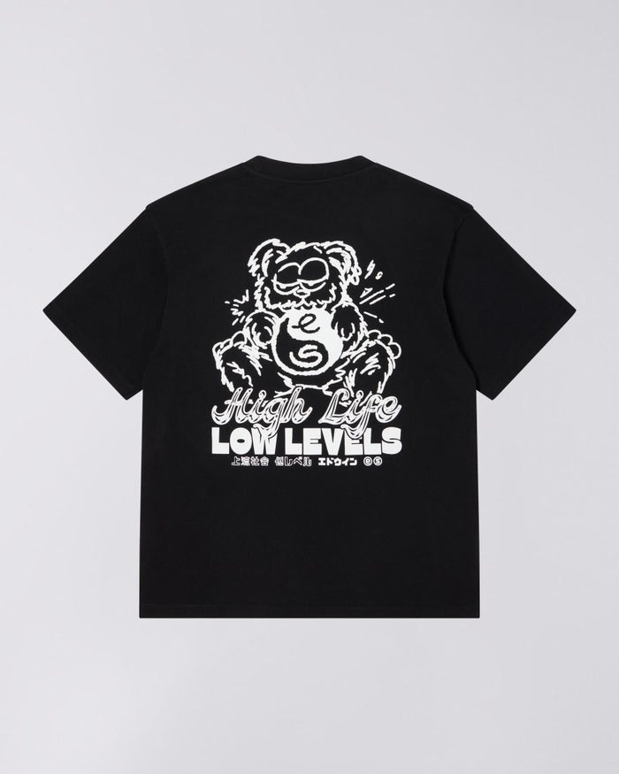Edwin - High Bear T-shirt SS - Black - T-shirts - I035030.89.67.03