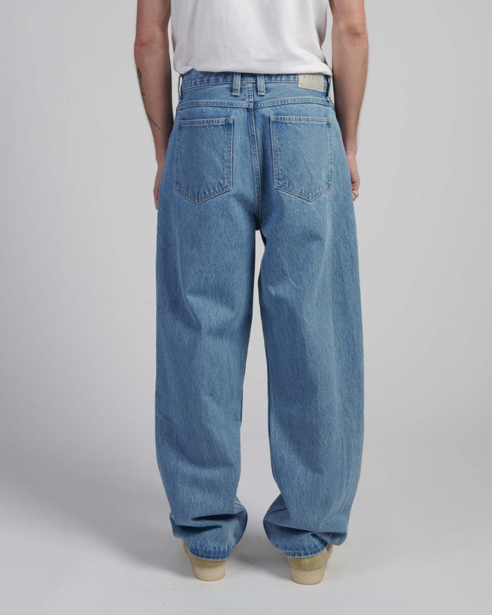 Edwin - Matrix Pant - Arctic Blue Denim Heavy Bleach Wash - Pantalons et Shorts - I034927