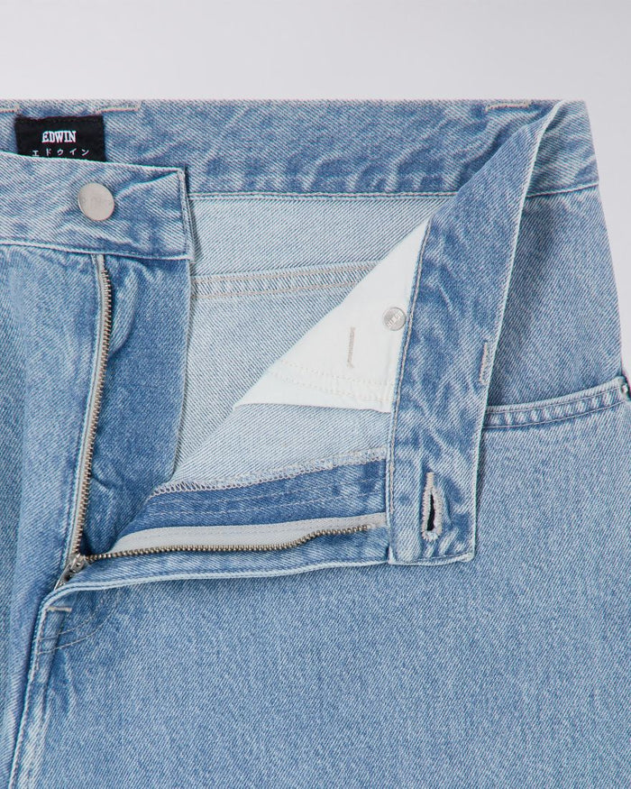 Edwin - Matrix Pant - Arctic Blue Denim - Heavy Bleach Wash