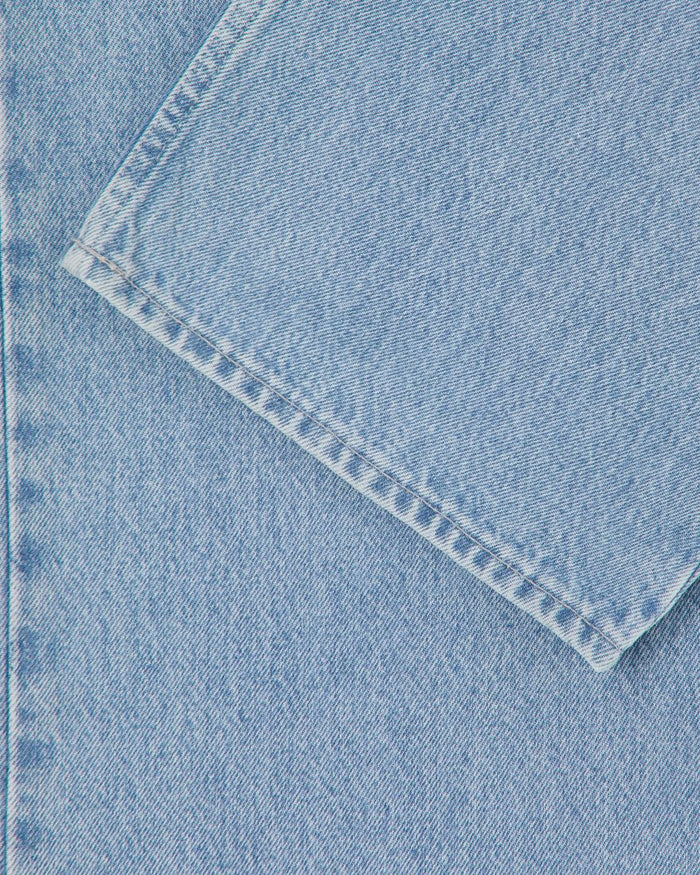 Edwin - Matrix Pant - Arctic Blue Denim - Heavy Bleach Wash