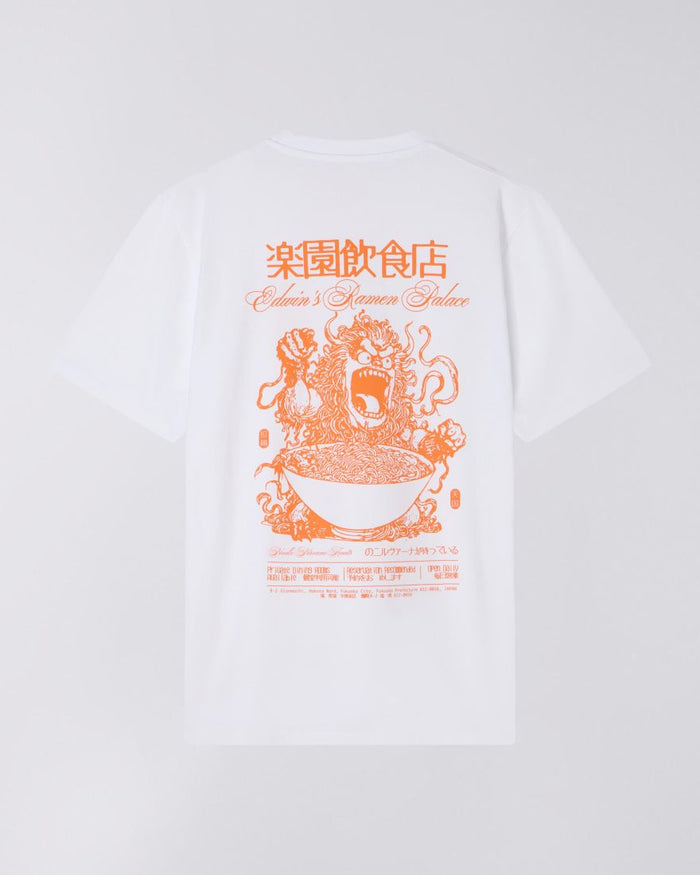 Edwin - RAMEN PALACE T - SHIRT - White - T-shirts - I035010