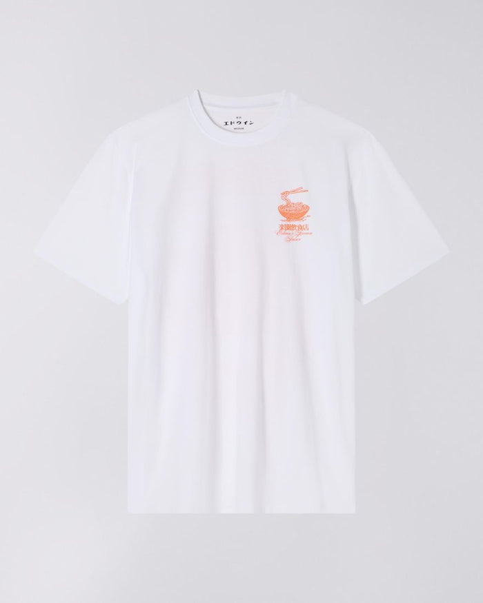 Edwin - RAMEN PALACE T - SHIRT - White - T-shirts - I035010