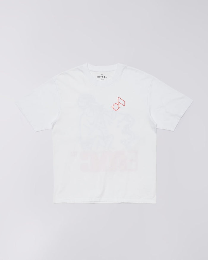 Edwin - T-shirt Charmer blanc - T-shirts - I036624