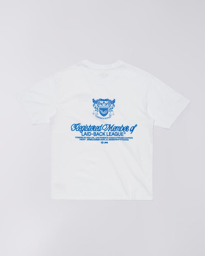 Edwin - T-shirt Laid - Back League blanc - T-shirts - I036611