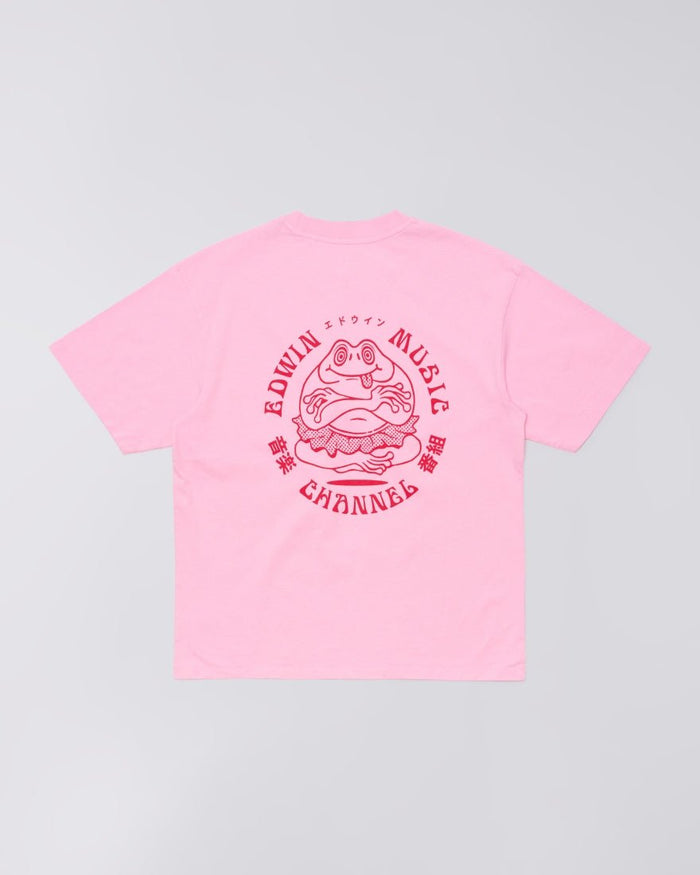 Edwin - T-shirt Music Channel Rose - T-shirts - I031131
