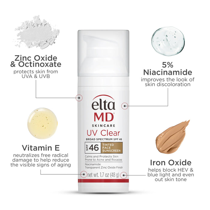 EltaMD - UV Clear Broad-Spectrum SPF 46