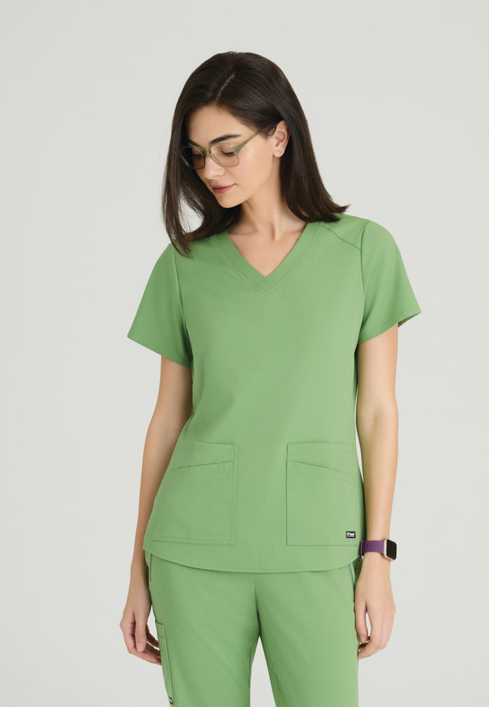 Emma Top - Sweet Basil - Grey's Anatomy Scrubs
