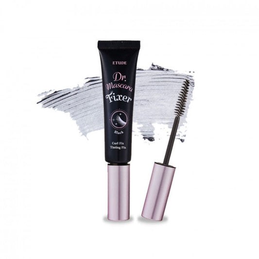 ETUDE Dr. Mascara Fixer Black Curl Fix Tining Fix 0.2 Black مثبت و مقوس للرموش من ايتود