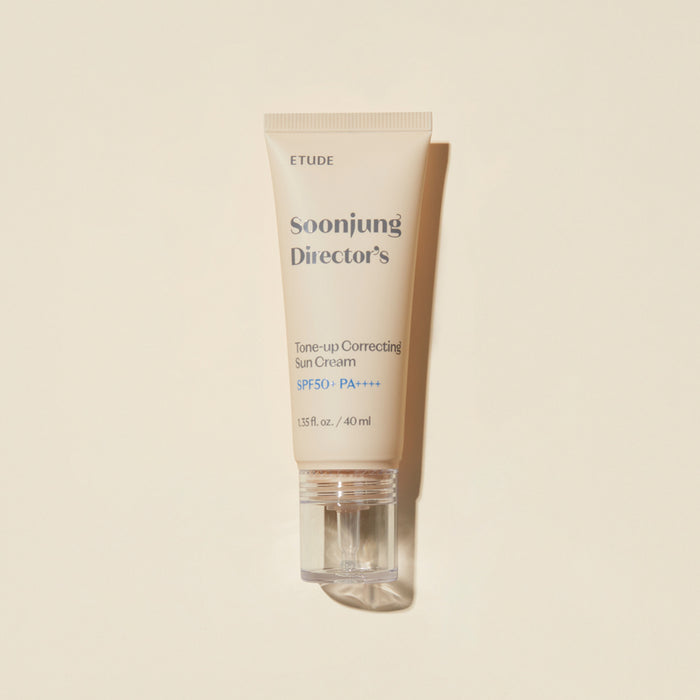 ETUDE Soon Jung Director's Tone Up Correcting Sun Cream SPF 50+ PA++++ واقي الشمس مع تفتيح فوري من ايتود
